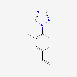1-(2-Methyl-4-vinylphenyl)-1H-1,2,4-triazole