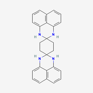 molecular formula C26H24N4 B14725885 CID 263463 CAS No. 6723-16-6