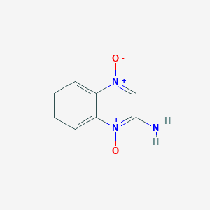 molecular formula C8H7N3O2 B14725911 2-Imino-4-oxo-4lambda~5~-quinoxalin-1(2H)-ol CAS No. 6479-26-1