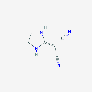 Propanedinitrile, 2-imidazolidinylidene-