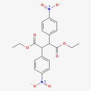 Diethyl 2,3-bis(4-nitrophenyl)butanedioate