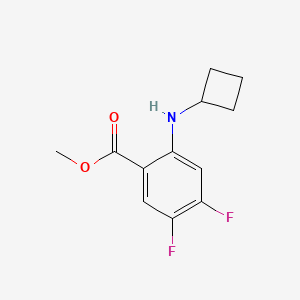 Methyl 2-(cyclobutylamino)-4,5-difluorobenzoate