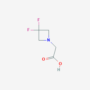 2-(3,3-Difluoroazetidin-1-yl)acetic acid