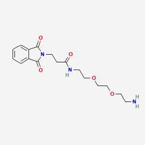N-(2-(2-(2-aminoethoxyl)ethoxy)ethyl)-3-(1,3-dioxoisoindolin-2-yl)propanamide