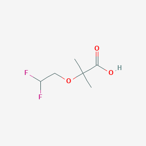 Propanoic acid, 2-(2,2-difluoroethoxy)-2-methyl-