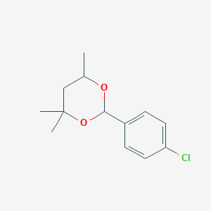 2-(4-Chlorophenyl)-4,4,6-trimethyl-1,3-dioxane