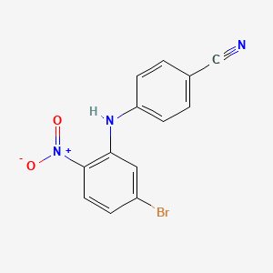 4-(5-Bromo-2-nitrophenylamino)benzonitrile