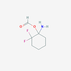 2,2-Difluorocyclohexanamine formate