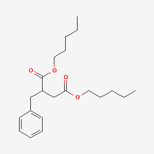 Dipentyl 2-benzylbutanedioate