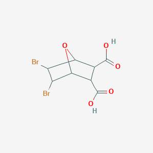 5,6-Dibromo-7-oxabicyclo[2.2.1]heptane-2,3-dicarboxylic acid