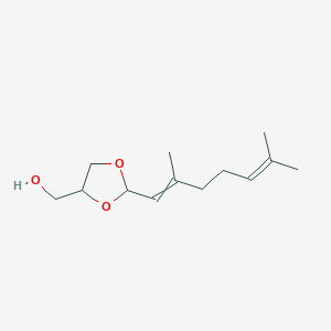 1,3-Dioxolane-4-methanol, 2-(2,6-dimethyl-1,5-heptadienyl)-