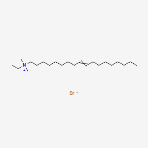 molecular formula C22H46BrN B14726310 Ethyl dimethyl oleyl ammonium bromide CAS No. 6458-13-5