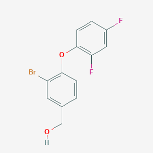 (3-Bromo-4-(2,4-difluorophenoxy)phenyl)methanol