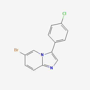 6-Bromo-3-(4-chlorophenyl)imidazo[1,2-a]pyridine