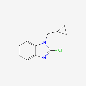 2-chloro-1-(cyclopropylmethyl)-1H-benzo[d]imidazole