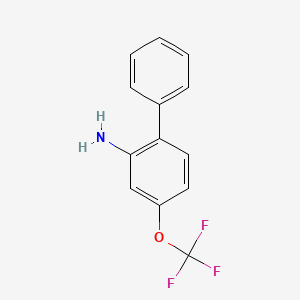 4-(Trifluoromethoxy)biphenyl-2-amine