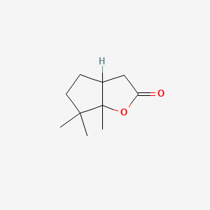 6,6,6a-Trimethylhexahydro-2h-cyclopenta[b]furan-2-one