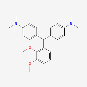 4,4'-[(2,3-Dimethoxyphenyl)methylene]bis(N,N-dimethylaniline)