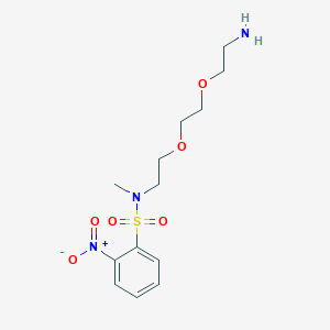 N-(2-(2-(2-aminoethoxyl)ethoxy)ethyl)-N-methyl-2-nitrobenzenesulfonamide