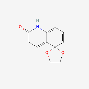 1'H-Spiro[1,3-dioxolane-2,5'-quinolin]-2'(3'H)-one