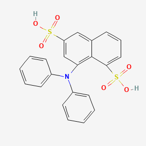 8-(Diphenylamino)naphthalene-1,6-disulfonic acid