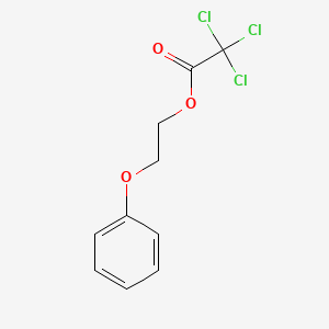 Acetic acid, trichloro-, 2-phenoxyethyl ester