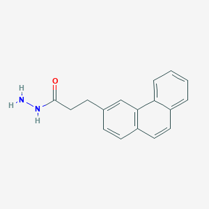 3-Phenanthrenepropionic acid, hydrazide