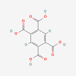molecular formula C10H6O8 B1472683 1,2,4,5-Benzenetetracarboxylic acid-D6 CAS No. 344298-79-9