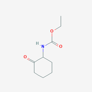 Carbamic acid, (2-oxocyclohexyl)-, ethyl ester