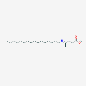 (4e)-4-(Hexadecylimino)pentanoic acid