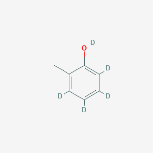 molecular formula C7H8O B1472688 O-Cresol-3,4,5,6-D4,OD CAS No. 3647-00-5