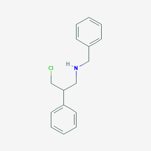 n-Benzyl-3-chloro-2-phenylpropan-1-amine