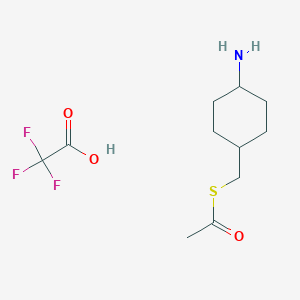 S-[(trans-4-Aminocyclohexyl)methyl]ethanethioate trifluoroacetate