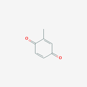 molecular formula C7H6O2 B147270 对甲基苯醌 CAS No. 553-97-9