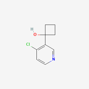 1-(4-Chloropyridin-3-yl)-cyclobutanol