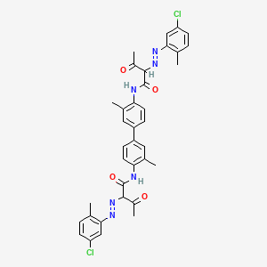 N,N'-(3,3'-Dimethyl(1,1'-biphenyl)-4,4'-diyl)bis(2-((5-chloro-o-tolyl)azo)-3-oxobutyramide)