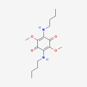 2,5-Bis(butylamino)-3,6-dimethoxycyclohexa-2,5-diene-1,4-dione