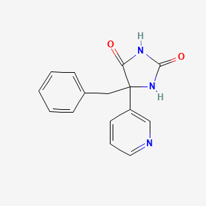 5-Benzyl-5-pyridin-3-ylimidazolidine-2,4-dione