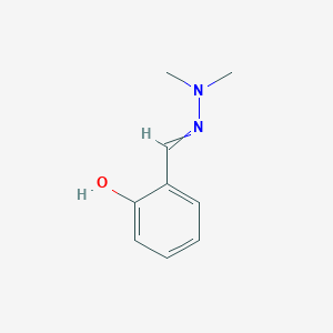 2-[(Dimethylhydrazinylidene)methyl]phenol