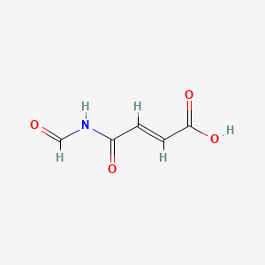 Fumaramic acid, N-formyl-