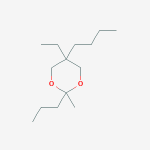 5-Butyl-5-ethyl-2-methyl-2-propyl-1,3-dioxane