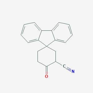 4-Oxospiro[cyclohexane-1,9'-fluorene]-3-carbonitrile