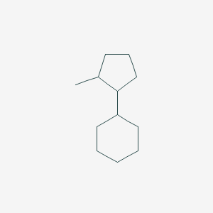 (2-Methylcyclopentyl)cyclohexane