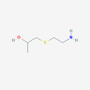 1-[(2-Aminoethyl)sulfanyl]propan-2-ol