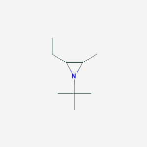 1-Tert-butyl-2-ethyl-3-methylaziridine