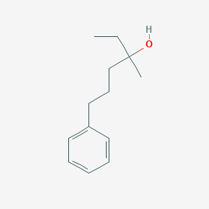 3-Methyl-6-phenylhexan-3-ol