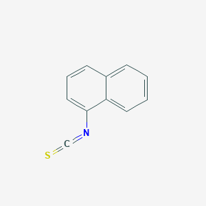 molecular formula C11H7NS B147278 1-萘基异硫氰酸酯 CAS No. 551-06-4
