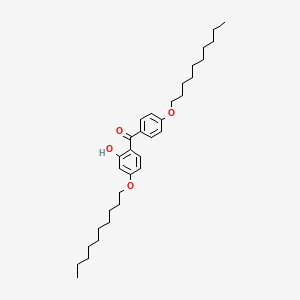 Ketone, 4-decyloxy-2-hydroxyphenyl 4-decyloxyphenyl