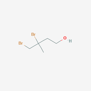 3,4-Dibromo-3-methylbutan-1-ol