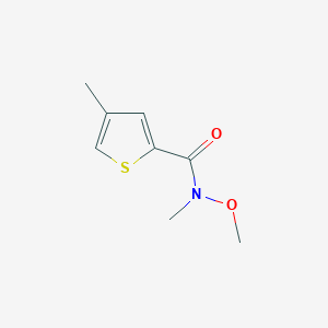 N-methoxy-N,4-dimethylthiophene-2-carboxamide